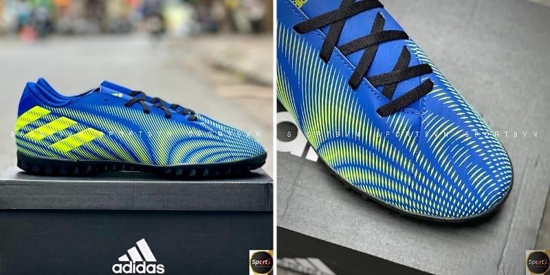 giày đá bóng Adidas Nemeziz .4 TF Superlative - Xanh/Vàng/Đen - FW7405